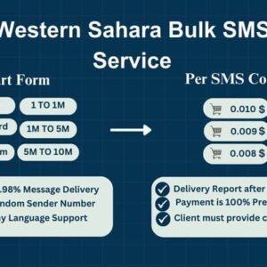 Western Sahara Bulk SMS Service